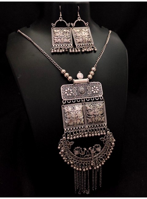 Oxidized Jewelry Set